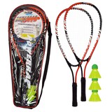 Artikelbild 1 für BEST®SPORTING Badminton-Set rot/schwarz, Artikelnummer 504867