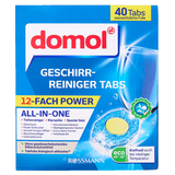 Artikelbild 1 für domol 12-FACH POWER Spülmaschinentabs 40 St., 40 St., Artikelnummer 213563
