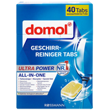 Artikelbild 1 für domol ULTRA POWER ALL-IN-ONE Spülmaschinentabs 40 St., 40 St., Artikelnummer 591556