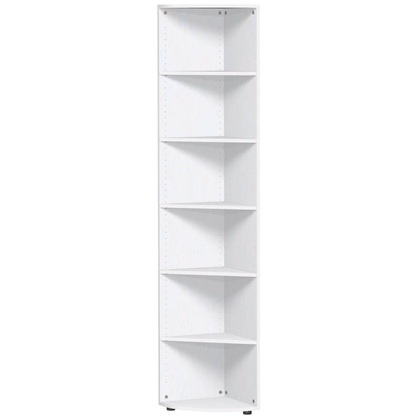 geramöbel Eckregal Flex weiß 40,0 x 40,0 x 216,0 cm, 1 St. >> büroshop24