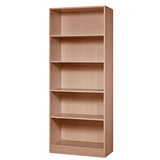 Artikelbild 1 für HAMMERBACHER Aktenregal Prokura nussbaum 80,0 x 40,0 x 200,4 cm, Artikelnummer 970806