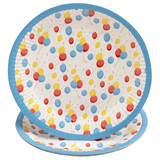 Artikelbild 1 für 10 PROnappe Pappteller Ballons Ø 23,0 cm, Artikelnummer 345339