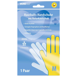 Artikelbild 1 für WUNDmed® unisex Gummihandschuhe gelb Größe M, 1 Paar, Artikelnummer 471447