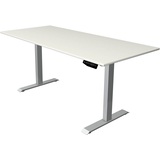 Artikelbild 1 für Kerkmann Move 1 elektrisch höhenverstellbarer Schreibtisch weiß rechteckig, T-Fuß-Gestell silber 180,0 x 80,0 cm, Artikelnummer 287737
