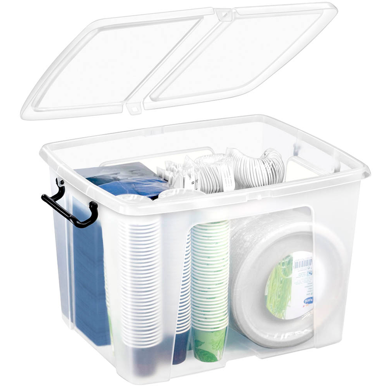 cep Aufbewahrungsbox 40,0 l transparent 50,0 x 39,5 x 32,9 cm, 1 St. >> büroshop24