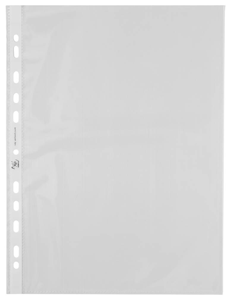 Alevar Prospekthüllen Forate – 50 Stück, A4, Transparent, 60 Mikron, Mit Universal-Lochung & Verstärktem Rand