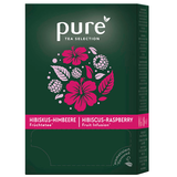 Artikelbild 1 für pure Hibiskus-Himbeere Früchtetee Tee 25 Portionen, Artikelnummer 335602