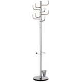 Artikelbild 1 für ALCO Kleiderständer 2802 silber Metall 8 Haken 40,0 x 172,0 cm, Artikelnummer 870574