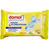 Artikelbild 1 für domol feuchte Allzweck-Reinigungstücher Citrus 1-lagig weiß, 50 Tücher, Artikelnummer 212347