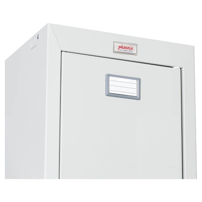 Spind Locker phoenix Spind Locker grau PL1430GGK, 4 Schließfächer 30,0 x 50,0 x 183 ...