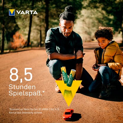 Artikelbild 6 für 4 VARTA Akkus RECHARGE ACCU Power Mignon AA 2.600 mAh, Artikelnummer 808220