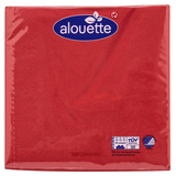 Artikelbild 1 für alouette Servietten rot 3-lagig 33,0 x 33,0 cm, 30 St., Artikelnummer 432874
