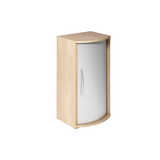 Artikelbild 1 für röhr Techno Rollladenschrank ahorn, silber 2 Fachböden 60,0 x 43,0/53,0 x 111,7 cm, Artikelnummer 588244