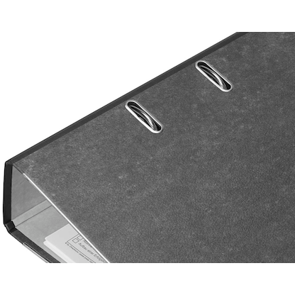 Artikelbild 4 für LEITZ 1080 Ordner schwarz marmoriert Karton 8,0 cm DIN A4, Artikelnummer 652354