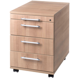 Artikelbild 1 für HAMMERBACHER Prokura Rollcontainer nussbaum 4 Auszüge 42,8 x 56,0 x 59,0 cm, Artikelnummer 970764