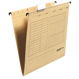 Artikelbild 1 für 25 FALKEN Hängemappen UNIREG natronbraun, Artikelnummer 633271