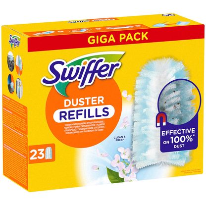 Artikelbild 1 für Swiffer DUSTER REFILLS GIGA PACK Staubfangtücher Mikrofaser, 23 St., Artikelnummer 527107