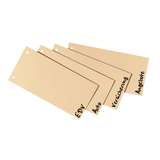 Artikelbild 1 für Trennstreifen chamois, 250 g/qm Karton, 200 St., Artikelnummer 432637