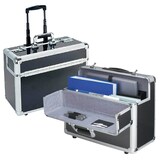 Artikelbild 1 für ALUMAXX Pilotenkoffer C-2 Aluminium schwarz 48,5 x 23,0 x 39,0 cm, Artikelnummer 861039