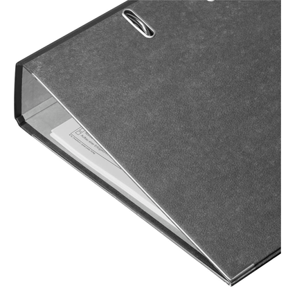 Artikelbild 5 für LEITZ 1080 Ordner schwarz marmoriert Karton 8,0 cm DIN A4, Artikelnummer 652354