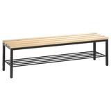 Artikelbild 1 für CP Garderobenbank mit Schuhrost Basic 8051-010 S10001 buche Holz 150,0 cm, Artikelnummer 521942