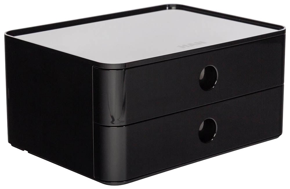 HAN Schubladenbox Smart Box ALLISON schwarz 1120-13D, DIN A5 mit 2 ...