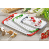 Artikelbild 1 für Esmeyer Schneidebretter-Set Star weiß/grün, weiß/grau, weiß/rot 3-tlg., Artikelnummer 140606