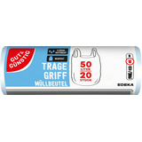 Artikelbild 1 für GUT&GÜNSTIG Müllbeutel 50,0 l transparent, 20 St., Artikelnummer 987887