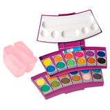 Artikelbild 1 für Pelikan ProColor Wasserfarbkasten 2 Wasserboxen + Deckweiß und 24 Farben, Artikelnummer 317137
