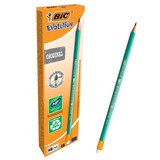 Artikelbild 1 für BIC ECOlutions EVOLUTION 655 Bleistifte HB grün mit Radierer, 12 St., Artikelnummer 820858