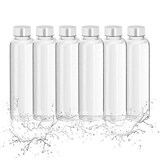 Artikelbild 1 für 6 relaxdays Trinkflaschen transparent 500,0 ml, Artikelnummer 401081