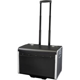 Artikelbild 1 für Alassio Pilotenkoffer PARMA Lederimitat schwarz 53,0 x 37,0 x 41,0 cm, Artikelnummer 380743