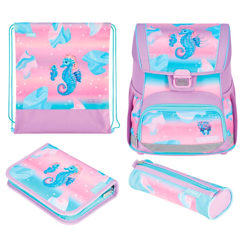 Herlitz Loop Plus Oceanside Schulranzen-Set - Blau (50032525) online kaufen