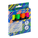 Artikelbild 1 für WESTCOTT Textmarker farbsortiert, 4 St., Artikelnummer 333439