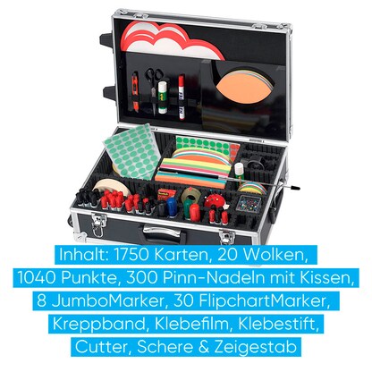 Artikelbild 5 für FRANKEN Moderationskoffer TRAINER 3.156 Teile, Artikelnummer 530253