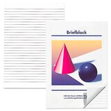 Artikelbild 1 für 10 Briefblöcke Kugel und Kegel DIN A4 liniert, Artikelnummer 425975