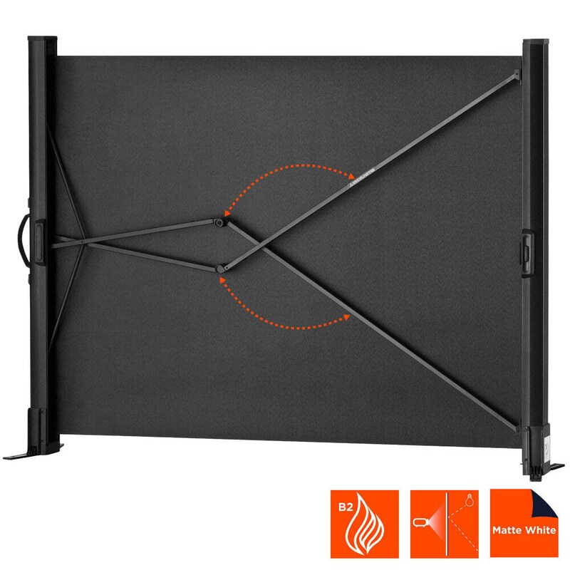 celexon Tischleinwand Mobil Professional 4:3, 102 x 76 cm Projektionsfläche >> büroshop24
