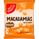 Artikelbild 1 für GUT&GÜNSTIG Macadamias geröstet & gesalzen 125,0 g, Artikelnummer 991481