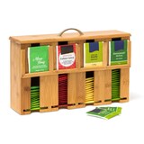 Artikelbild 1 für relaxdays Teebeutelspender braun, Artikelnummer 400281