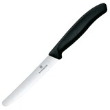 Artikelbild 1 für VICTORINOX Frühstücksmesser Swiss Classic silber, schwarz glatt, Artikelnummer 322473