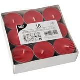 Artikelbild 1 für 18 PAPSTAR Teelichter rot, Artikelnummer 939108