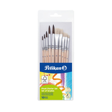 Artikelbild 1 für Pelikan Pinsel-Set Größe 4, 6, 8, 10, 12, 10-teilig, Artikelnummer 254047