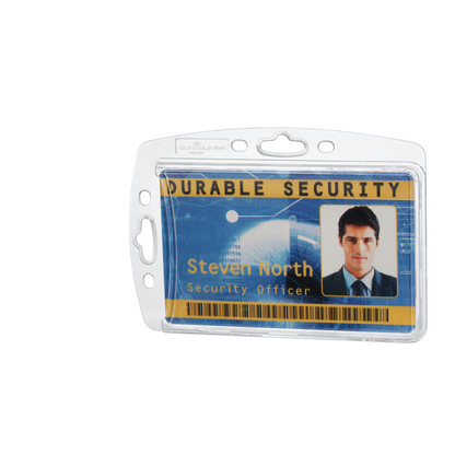Artikelbild 4 für DURABLE Ausweishalter Hartbox transparent 10 St., Artikelnummer 462836