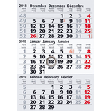 Artikelbild 1 für Ersatzkalendarium für Edelstahltischkalender 2026/2027, Artikelnummer 187082