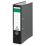 Artikelbild 1 für Grüner Balken Ordner schwarz marmoriert Karton 8,0 cm DIN A4, Artikelnummer 111583