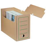 Artikelbild 1 für 10 Cartonia Archivboxen braun 15,0 x 34,0 x 25,2 cm, Artikelnummer 811067