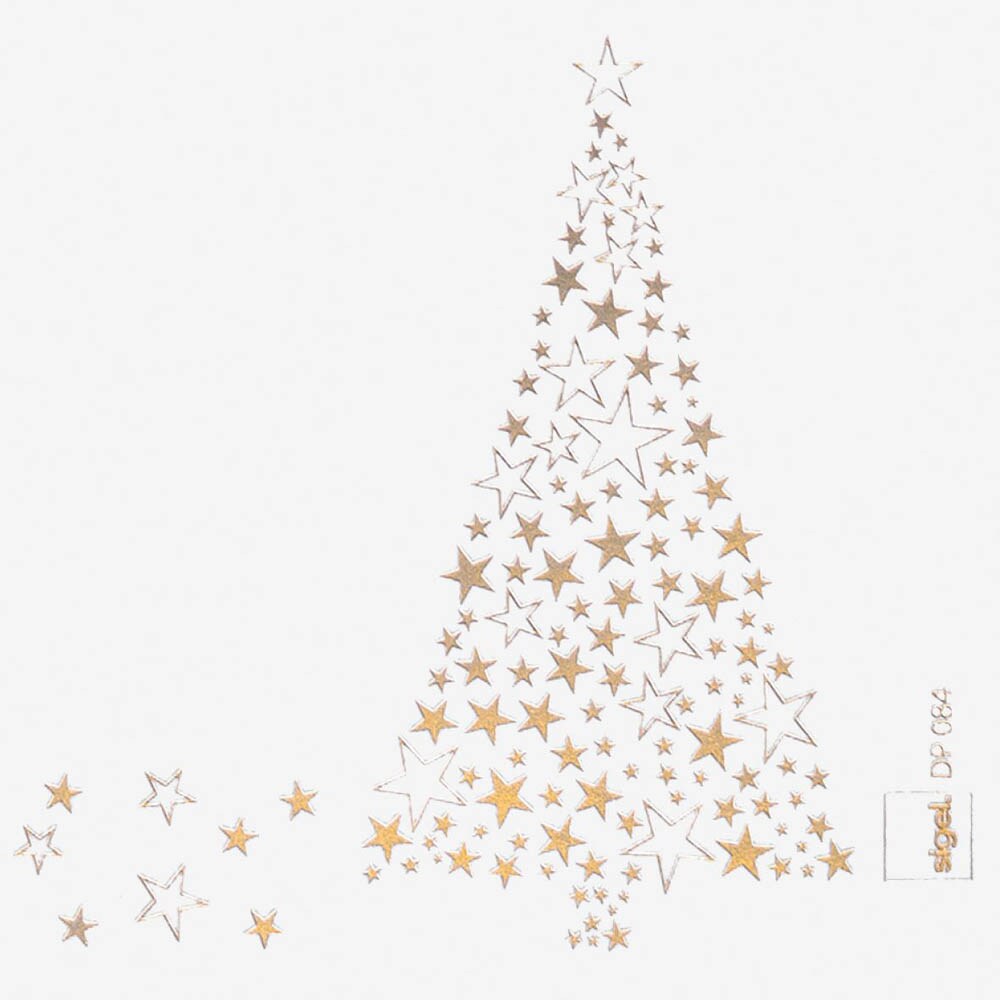 20 Blatt Weihnachts-Motivpapier 'Edle Weihnachtssymbole' – DIN A4, 90 G/m², Für Drucker & Handschriftliche Weihnachtsbriefe