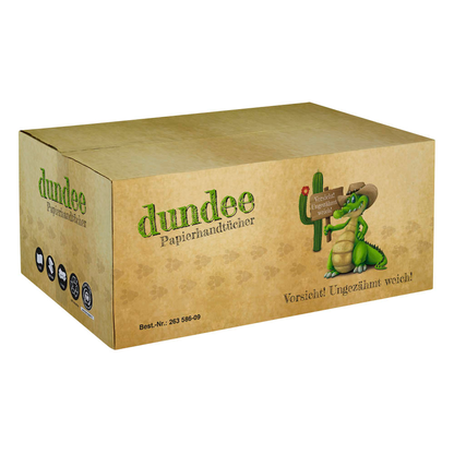 Artikelbild 5 für dundee Papierhandtücher Zick-Zack-Falzung 2-lagig 3.200 Tücher, Artikelnummer 263586