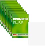 Artikelbild 1 für 10 BRUNNEN Briefblöcke DIN A4 blanko, Artikelnummer 105630