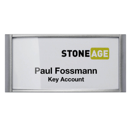 Artikelbild 2 für 10 DURABLE Badge Classic Namensschilder mit Magnet 6,5 x 3,0 cm, Artikelnummer 310326
